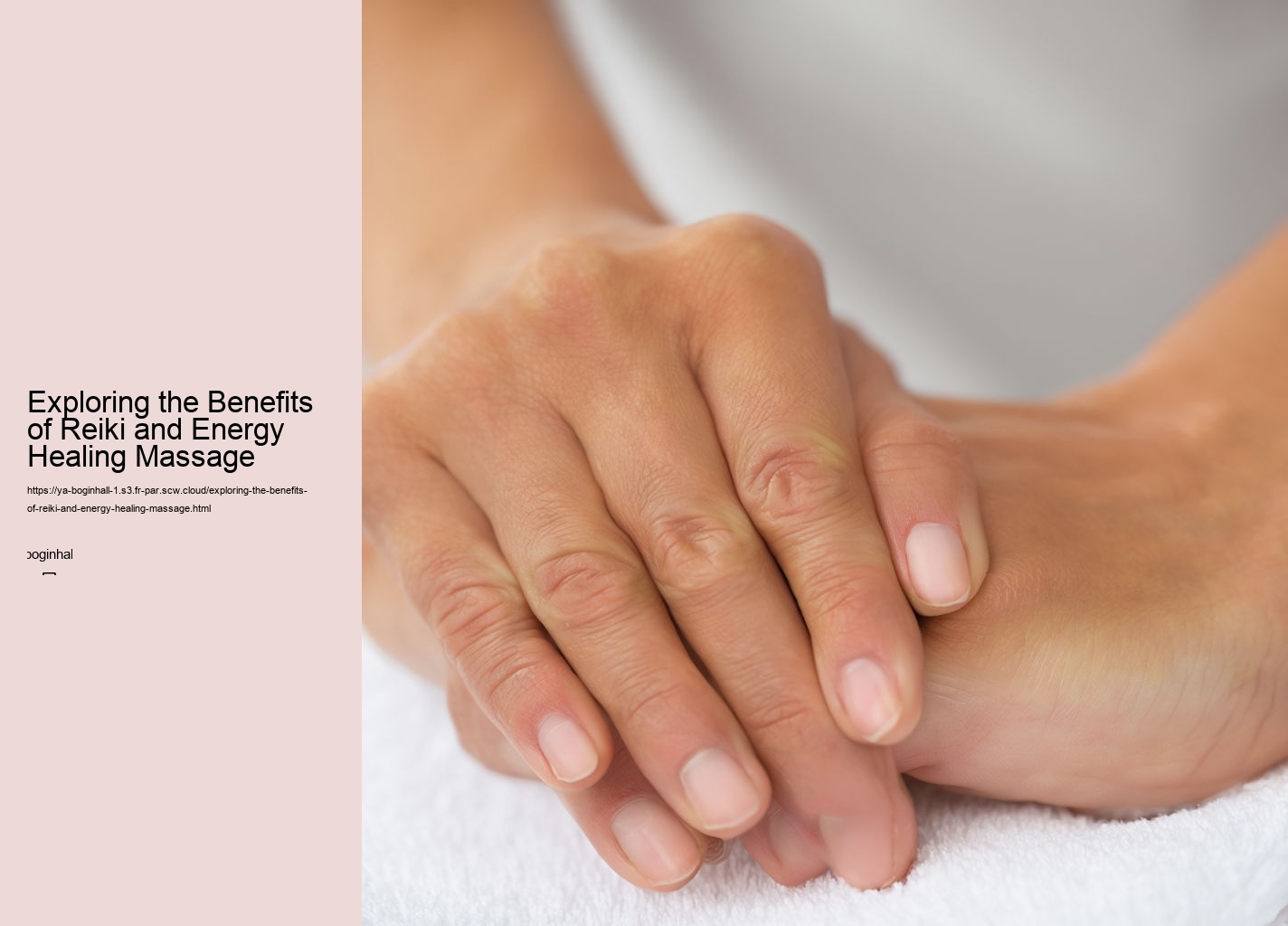 Exploring the Benefits of Reiki and Energy Healing Massage